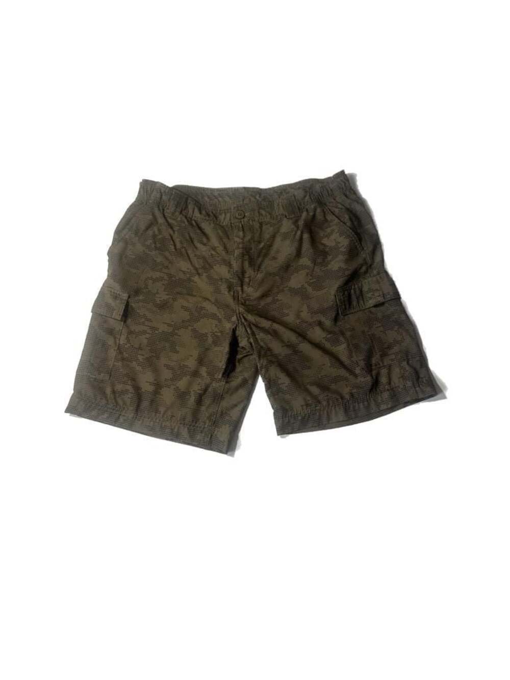 Izod X-V46 Golf Shorts Men's Size 36 Green Pixelated Digital Camo Cargo